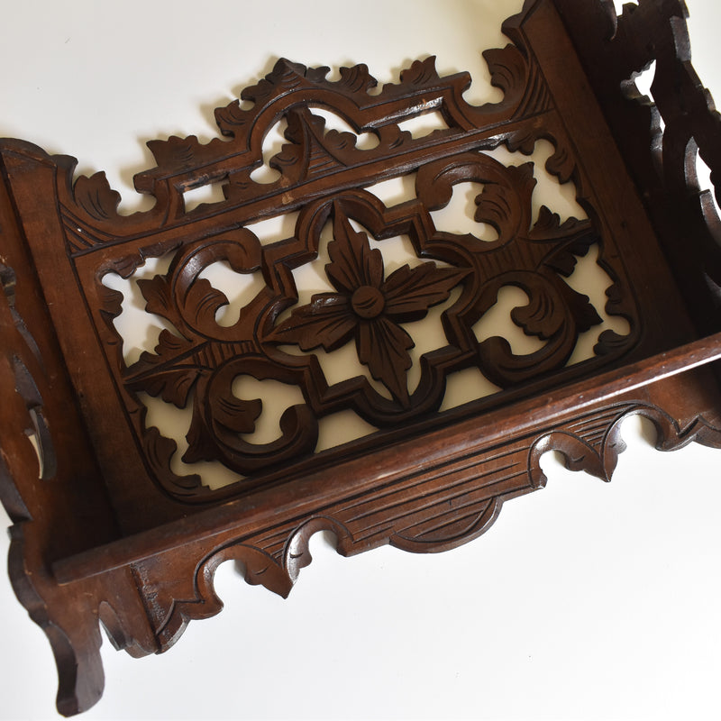 アンティーク　壁掛け　スモールシェルフ