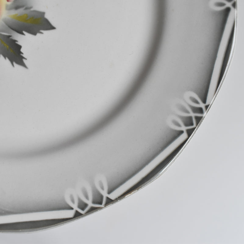 Vintage Plate Digoin & Sarreguemines Odile E