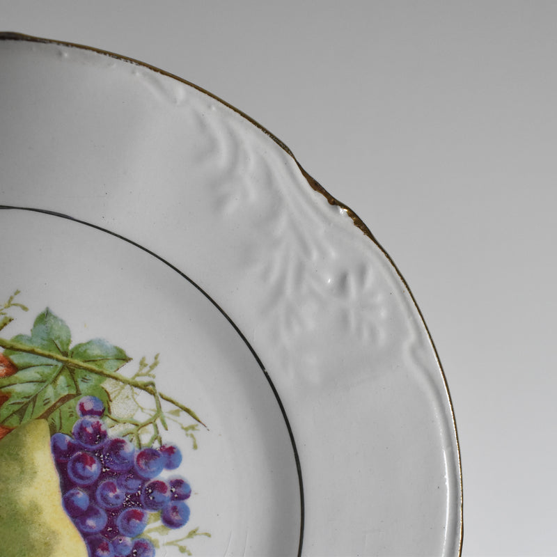 Antique Dessert Plate Orchies A