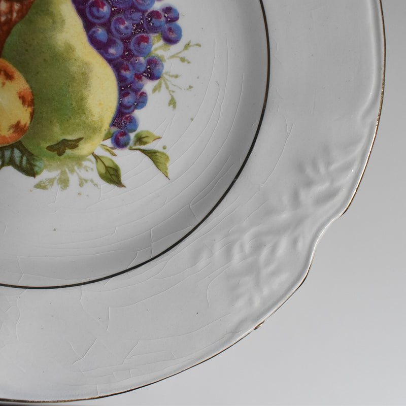 Antique Dessert Plate Orchies A