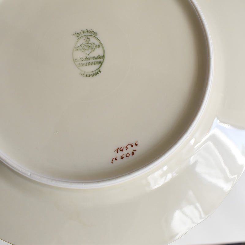 Vintage Dessert Plate Hutschenreuther Germany Madelaine B