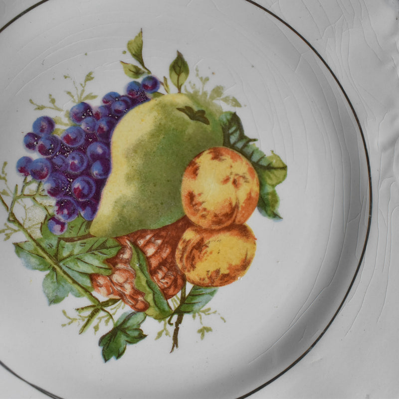 Antique Dessert Plate Orchies A