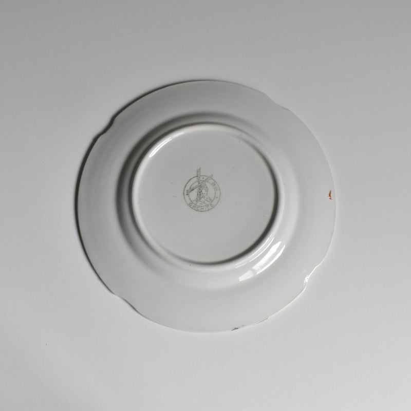 Antique Dessert Plate Orchies B