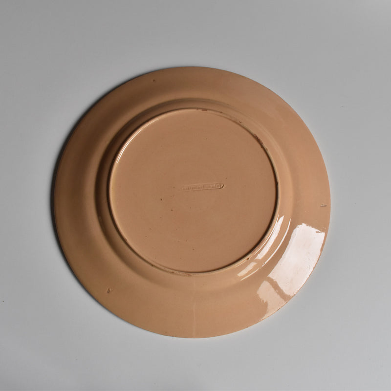 Antique Dessert Plate, Clairefontaine