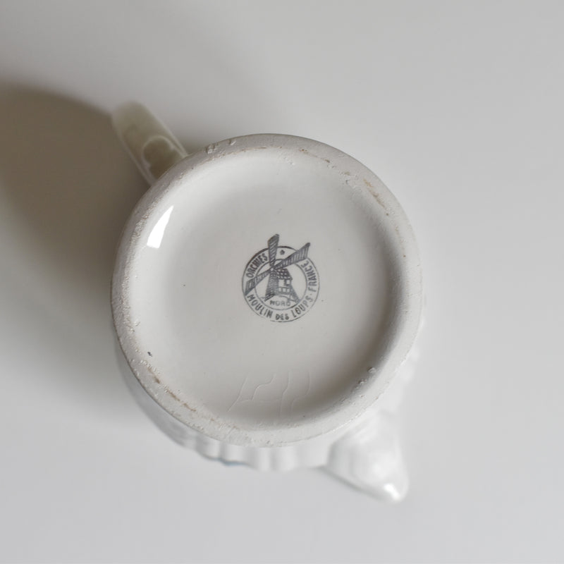Vintage creamer, Orsy Mulardeau, Roses bleues