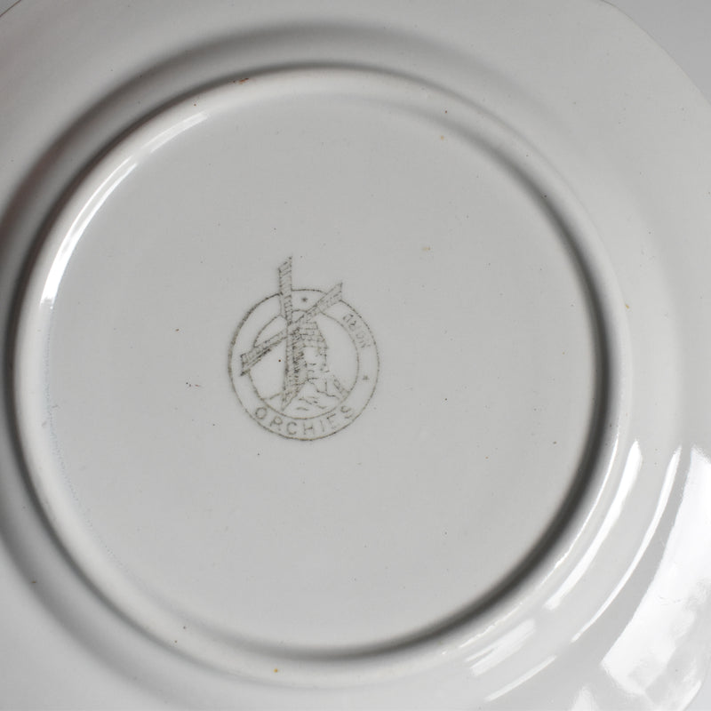 Antique Dessert Plate Orchies B