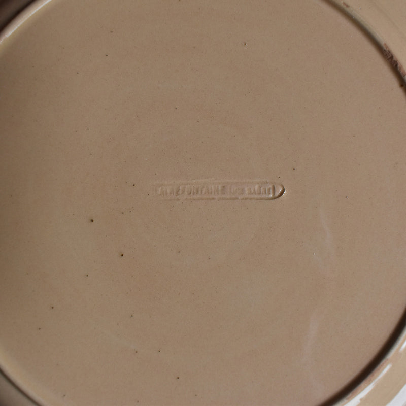 Antique Dessert Plate, Clairefontaine