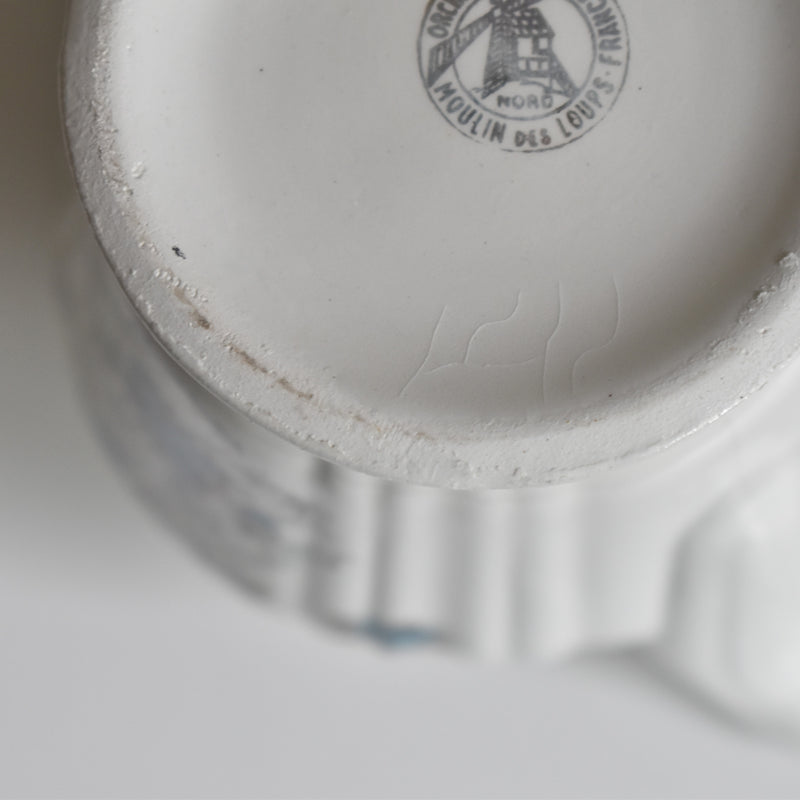 Vintage creamer, Orsy Mulardeau, Roses bleues