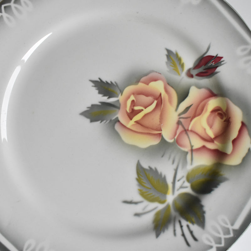 Vintage Plate Digoin & Sarreguemines Odile F