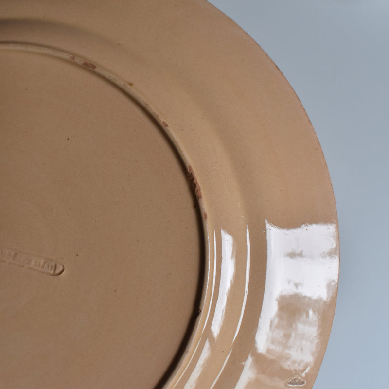 Antique Dessert Plate, Clairefontaine