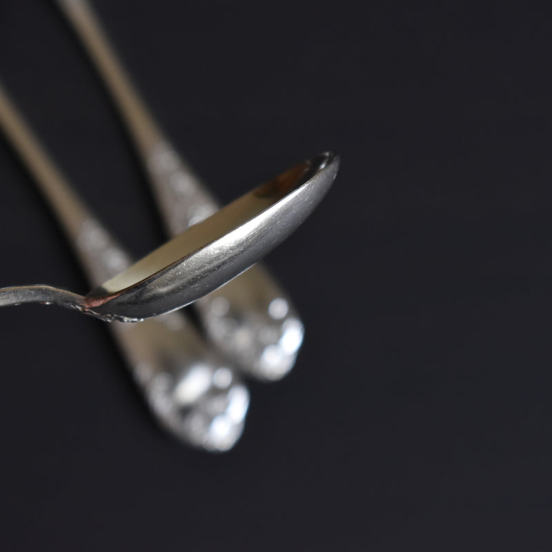 Antique coffee spoons by Raoul Monteillet