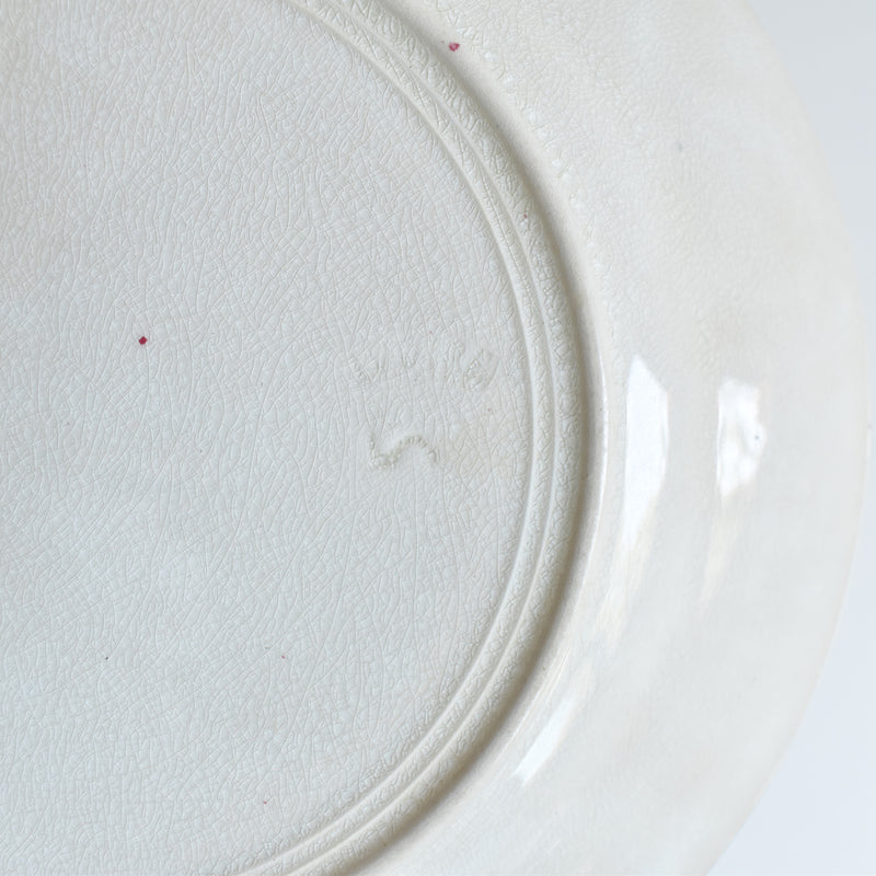 Antique Plate Onnaing Eglantines F