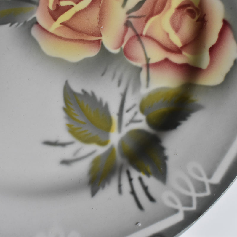 Vintage Plate Digoin & Sarreguemines Odile F