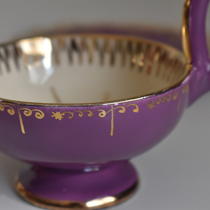 ア.ドラサンヴァル A.Dressinval コーヒーカップ＆ソーサー Purple (ご予約済み）