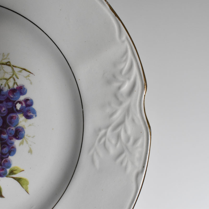 Antique Dessert Plate Orchies B