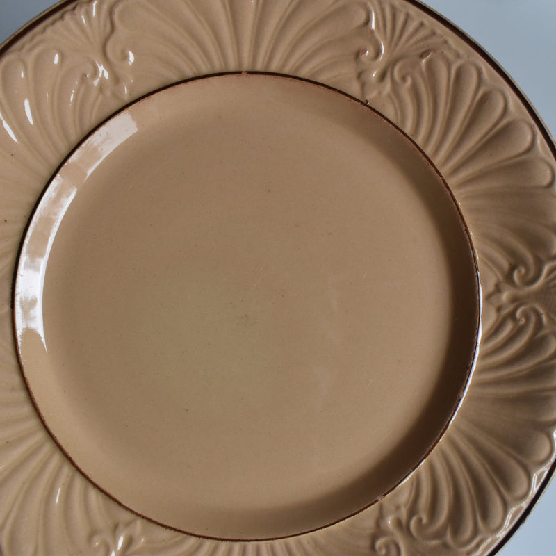 Antique Dessert Plate, Clairefontaine