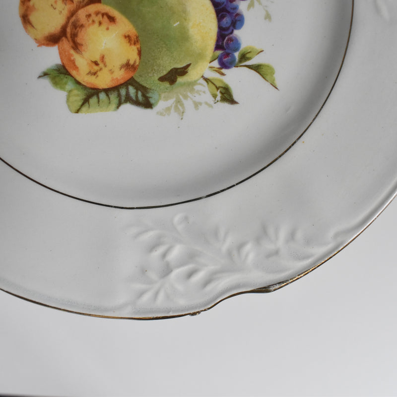 Antique Dessert Plate Orchies B