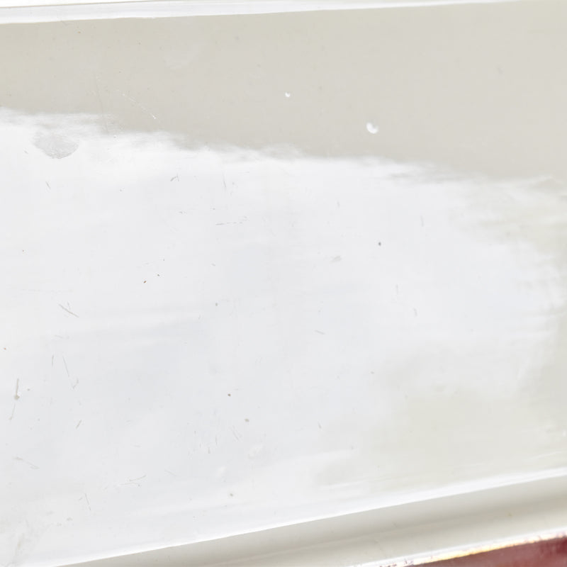 Vintage Rectangular Cake Plate Digoin & Sarreguemines Limousin