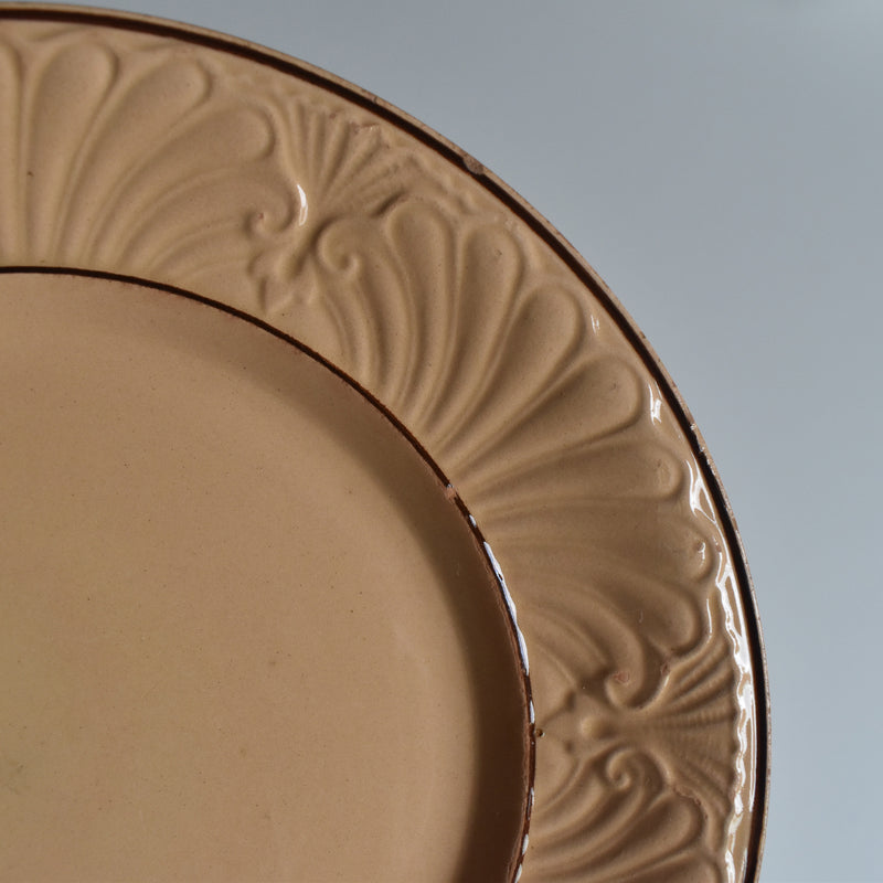 Antique Dessert Plate, Clairefontaine