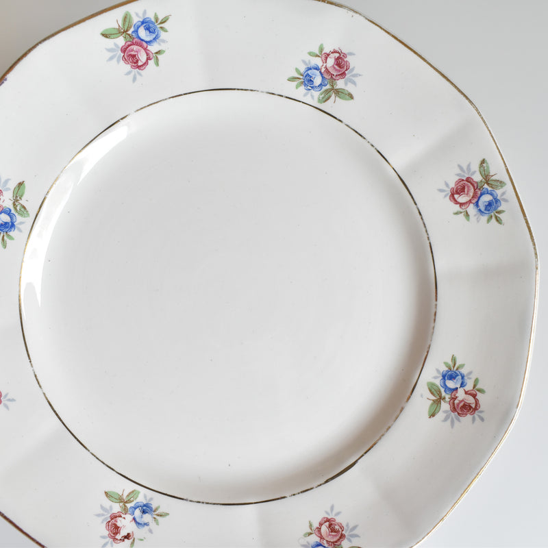 Vintage Dessert Plate, Digoin & Sarreguemines 9123 H