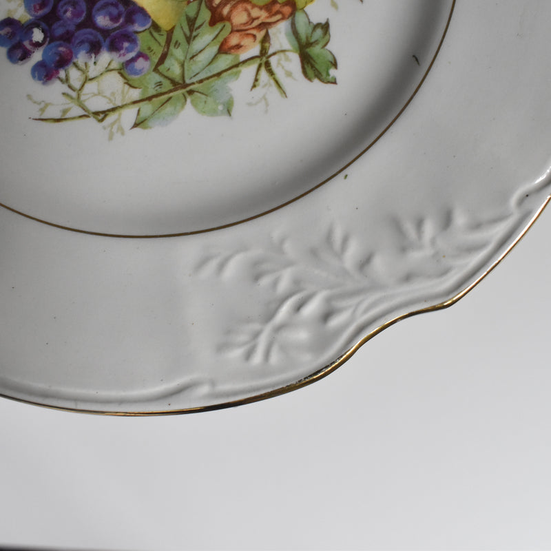 Antique Dessert Plate Orchies B