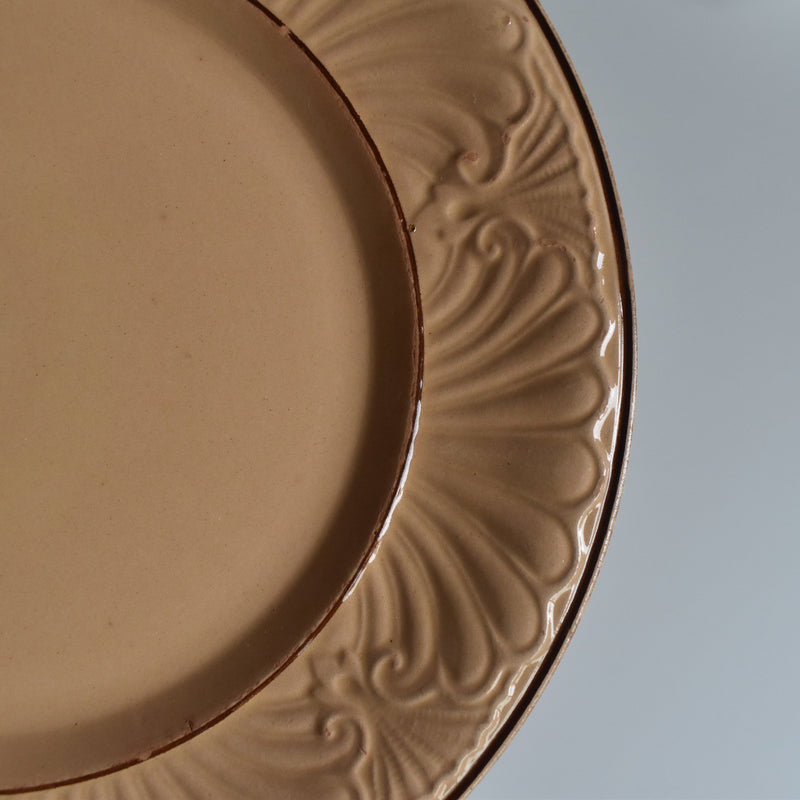 Antique Dessert Plate, Clairefontaine
