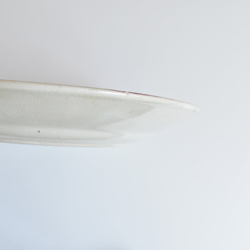 Antique Plate Onnaing Eglantines F