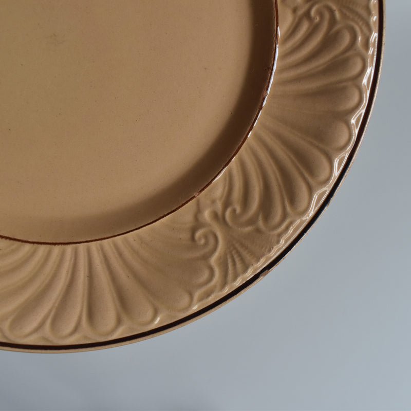 Antique Dessert Plate, Clairefontaine