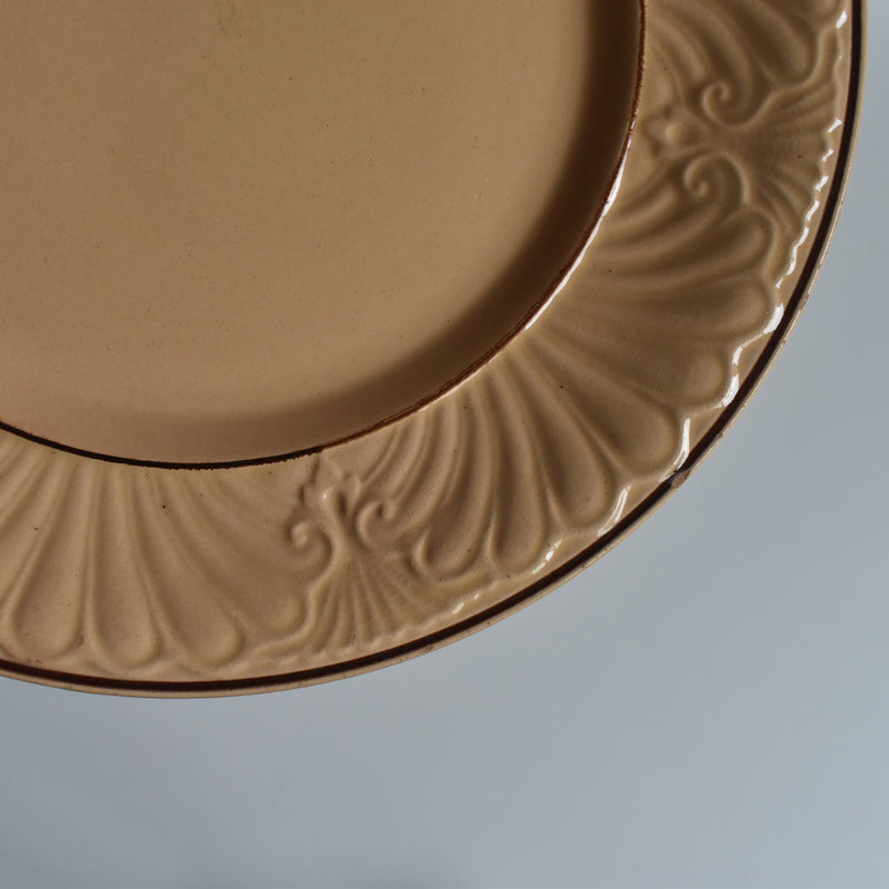 Antique Dessert Plate, Clairefontaine