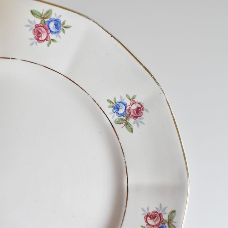 Vintage Dessert Plate, Digoin & Sarreguemines 9123 H