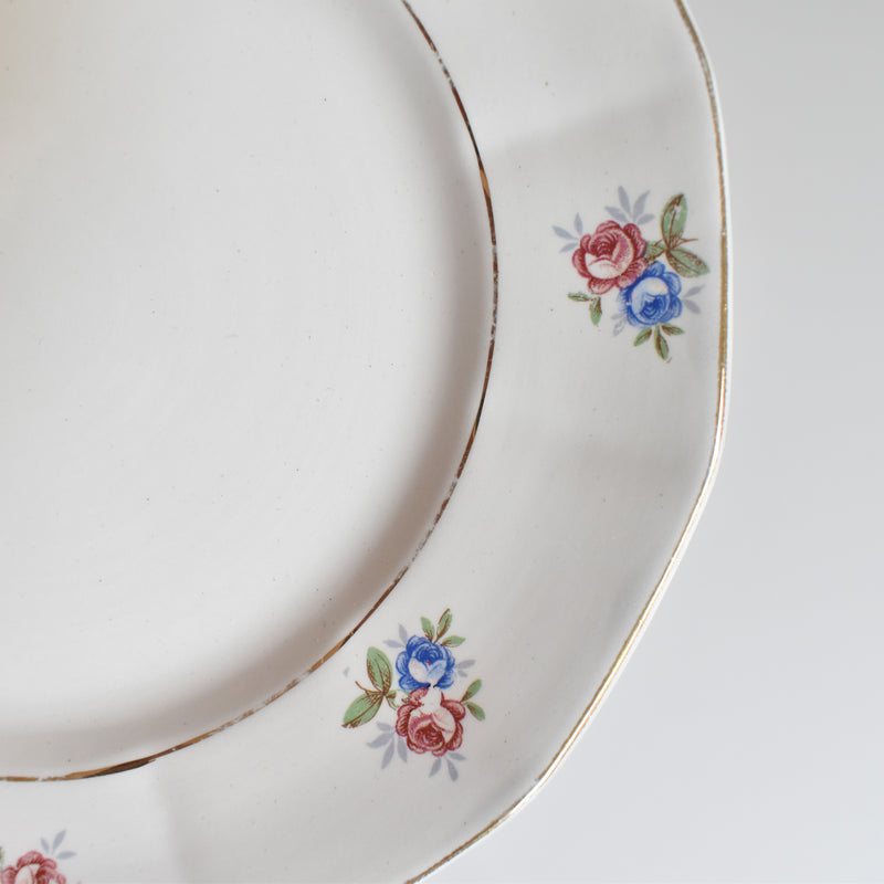 Vintage Dessert Plate, Digoin & Sarreguemines 9123 H