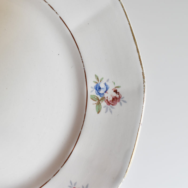 Vintage Dessert Plate, Digoin & Sarreguemines 9123 H