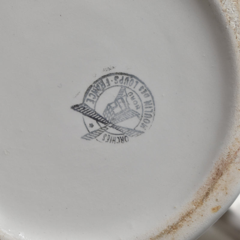 Vintage Coffee Pot Olssy Mulandellu Roses bleues