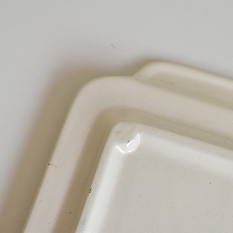 Vintage Rectangular Cake Plate, Digoin & Sarreguemines 9123