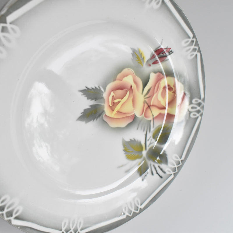 Vintage plate, Digoin & Sarreguemines, Odile G