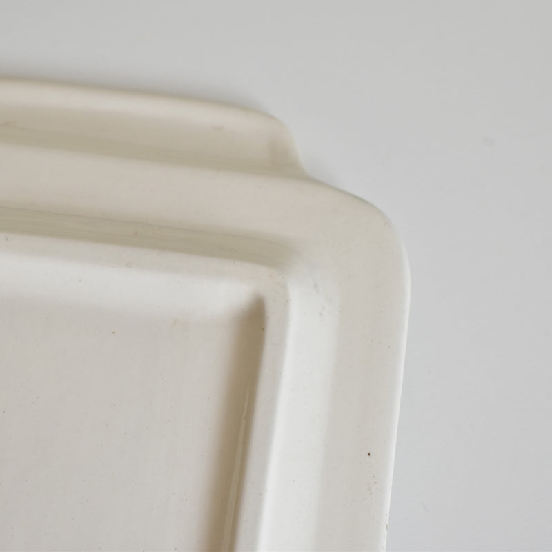 Vintage Rectangular Cake Plate, Digoin & Sarreguemines 9123
