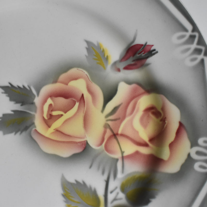 Vintage plate, Digoin & Sarreguemines, Odile G