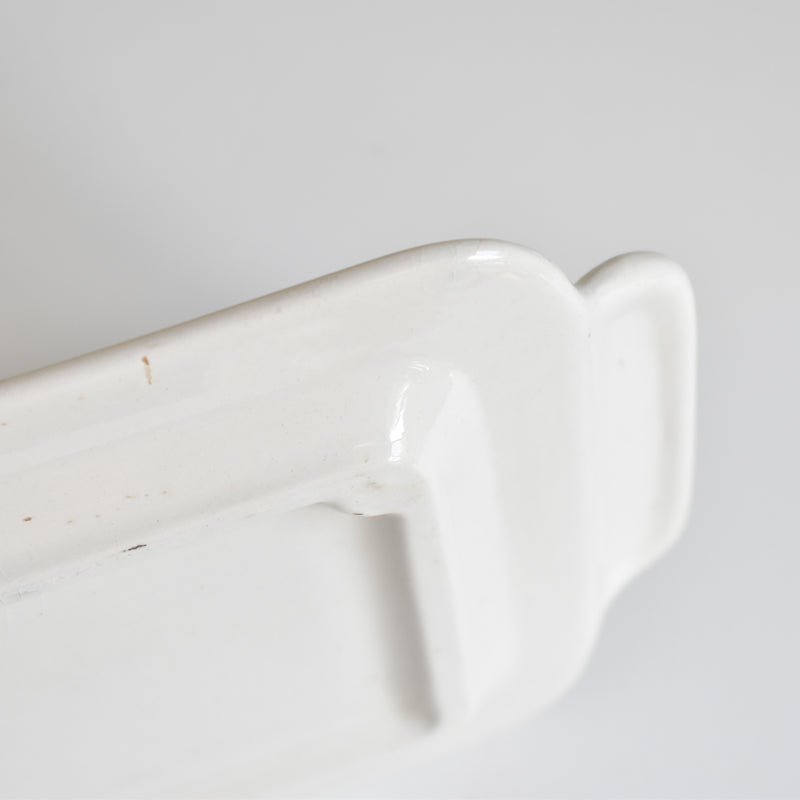 Vintage Rectangular Cake Plate, Digoin & Sarreguemines 9123