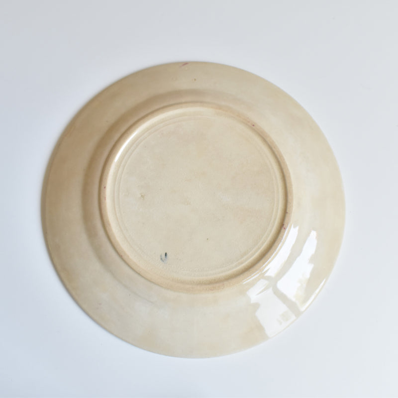 Antique plate Onan Eglantines G