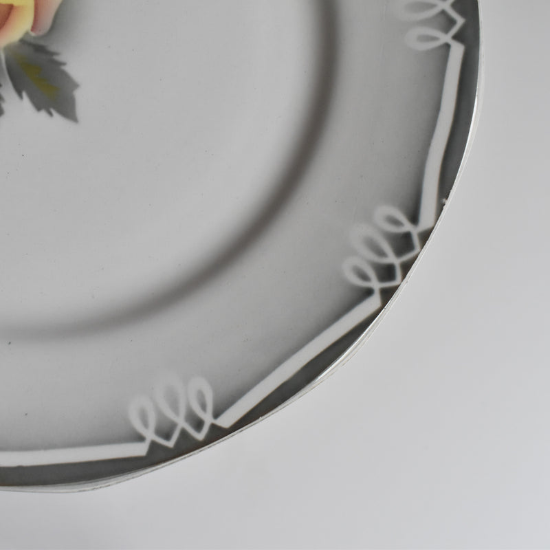 Vintage plate, Digoin & Sarreguemines, Odile G