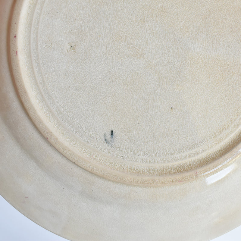 Antique plate Onan Eglantines G