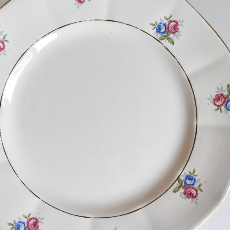 Vintage dessert plate Digoin & Sarreguemines 9123 I