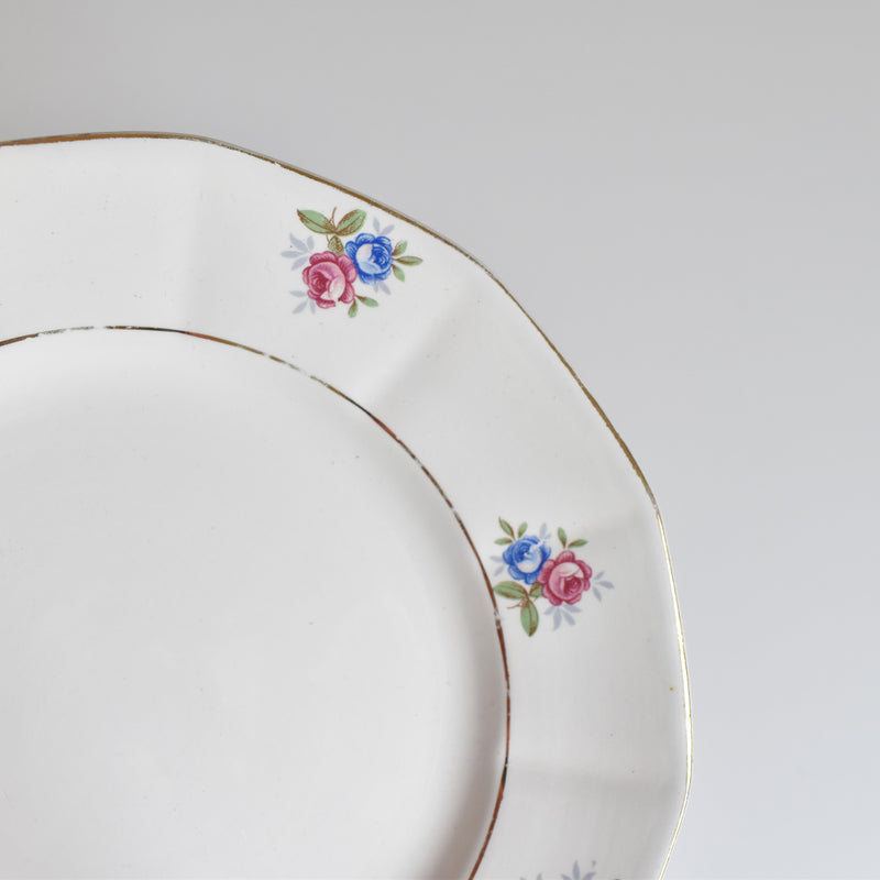 Vintage dessert plate Digoin & Sarreguemines 9123 I