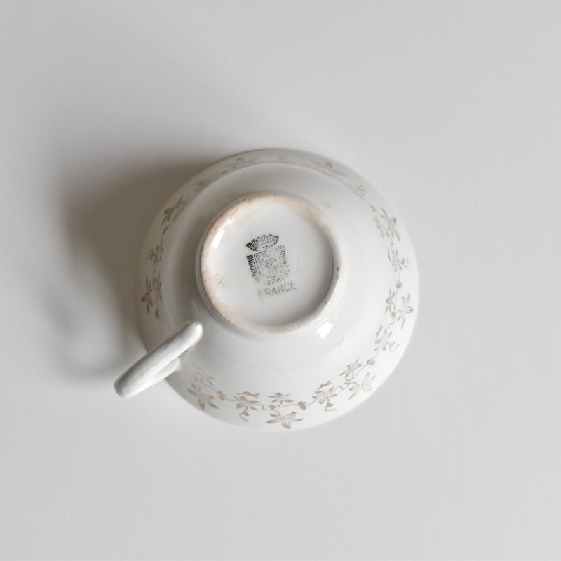 Vintage Coffee Cup - Digoin & Sarreguemines A