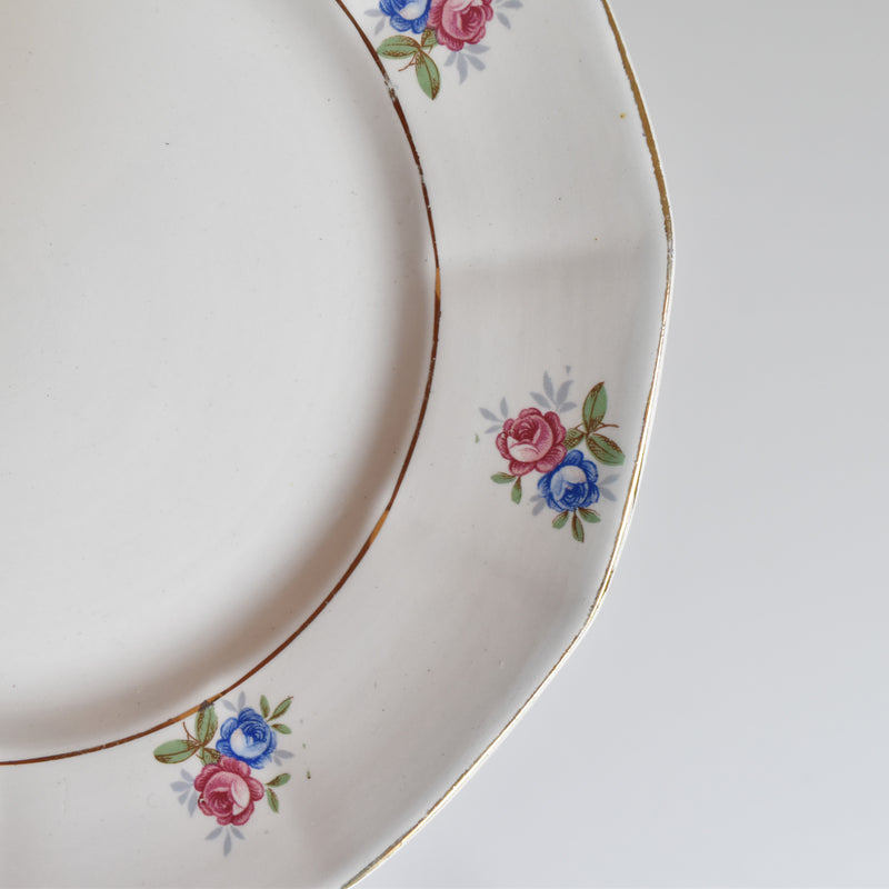 Vintage dessert plate Digoin & Sarreguemines 9123 I