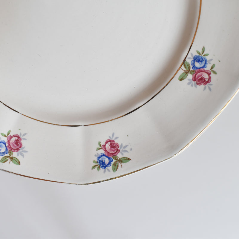 Vintage dessert plate Digoin & Sarreguemines 9123 I