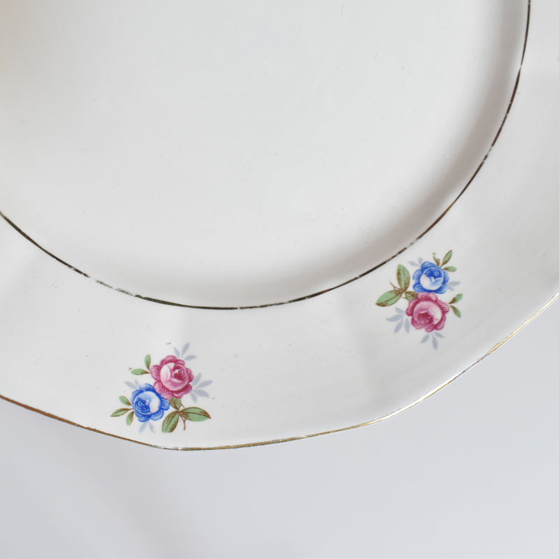 Vintage dessert plate Digoin & Sarreguemines 9123 I