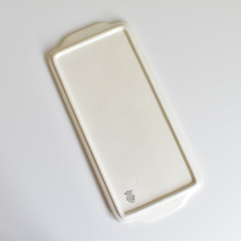 Vintage Rectangular Cake Plate, Badonviller