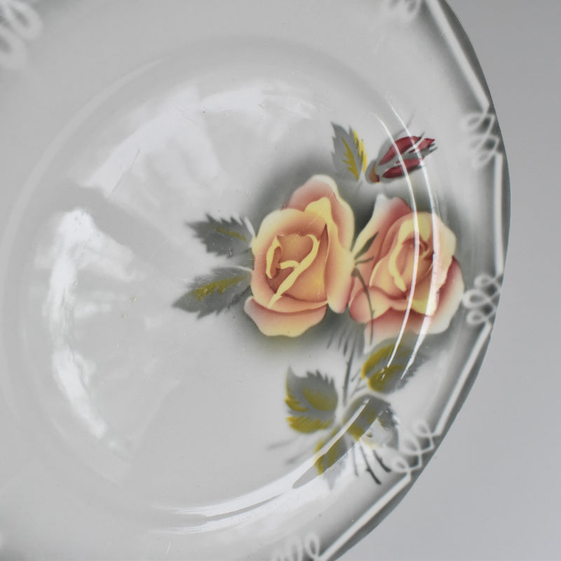 Vintage plate Digoin & Sarreguemines Odile H
