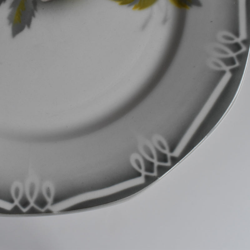 Vintage plate Digoin & Sarreguemines Odile H